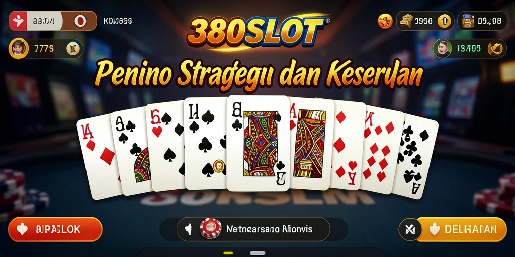 Tampilan gameplay seru di 380SLOT dengan banyak pilihan Domino.