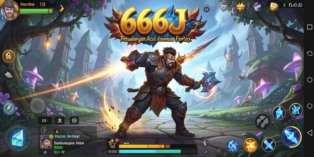 Tampilan gameplay seru dan mendebarkan dalam 666J