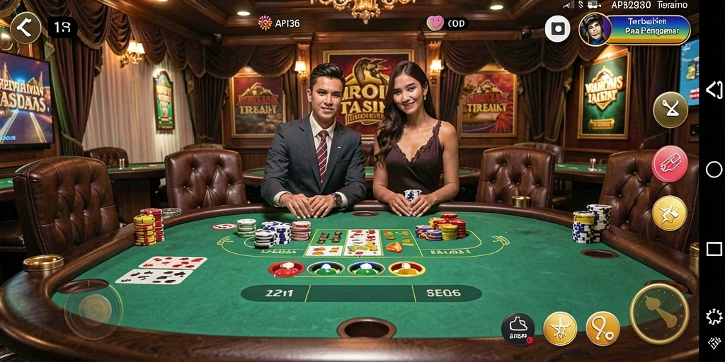 Tampilan gameplay Kasino yang seru dan menarik di API36.