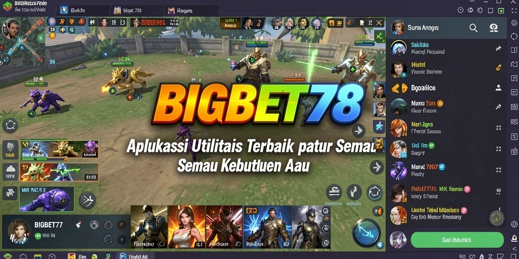 Tangkapan layar menunjukkan fitur utama BIGBET78 yang memudahkan pengelolaan tugas.