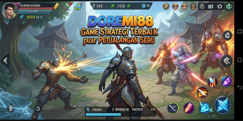 Gameplay seru dan strategi mendalam dalam DOREMI88.
