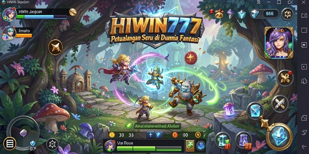 Tampilan menarik gameplay HIWIN777 dengan berbagai karakter dan tantangan.