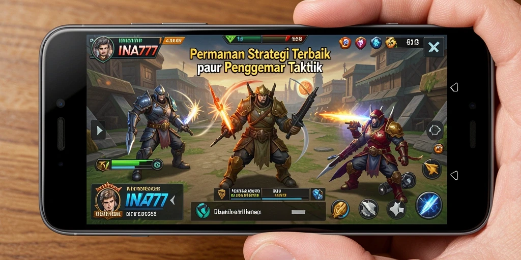 Layar gameplay INA777 yang menampilkan pertempuran strategi yang menarik.