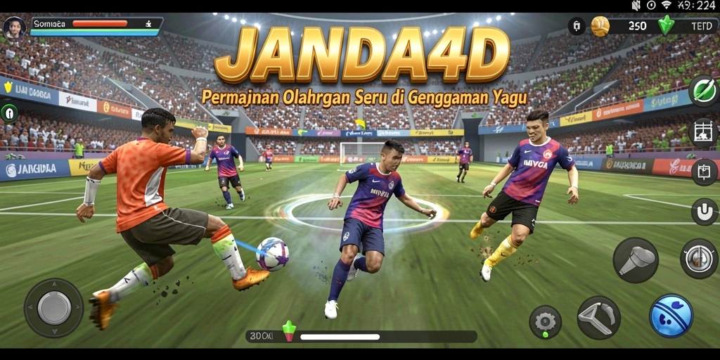 Tampilan permainan JANDA4D yang menarik dan dinamis.