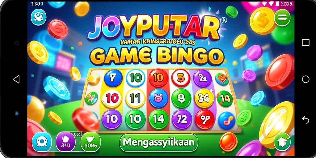 Tampilan gameplay seru untuk game Bingo JOYPUTAR.