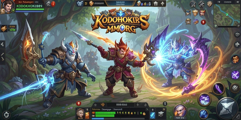 Screenshot menampilkan aksi pertarungan seru di KODOKHOKI889.