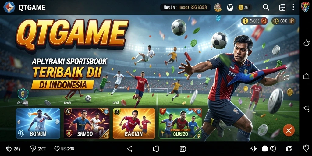 Tampilan menarik dari gameplay Sportsbook QTGAME.