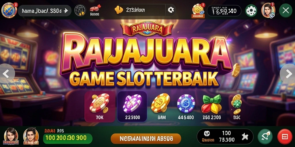 Tampilan gameplay seru dan menarik dari RAJAJUARA.