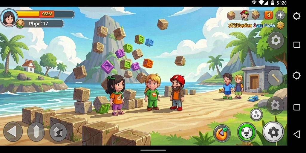 Tampilan gameplay seru dari SE328 dengan tantangan Puzzle yang menarik.