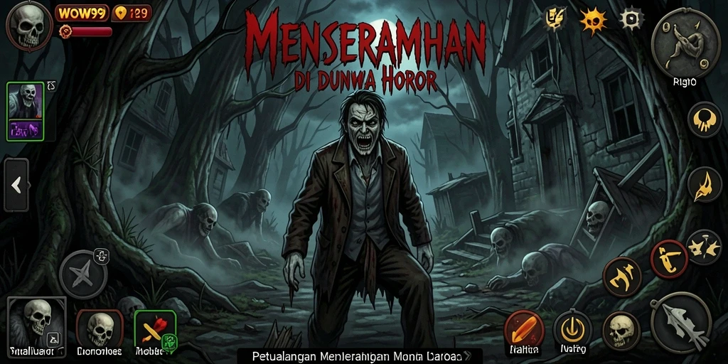 Gameplay menakutkan dalam <strong>WOW99</strong>, menciptakan suasana mencekam yang selalu membuat pemain waspada.