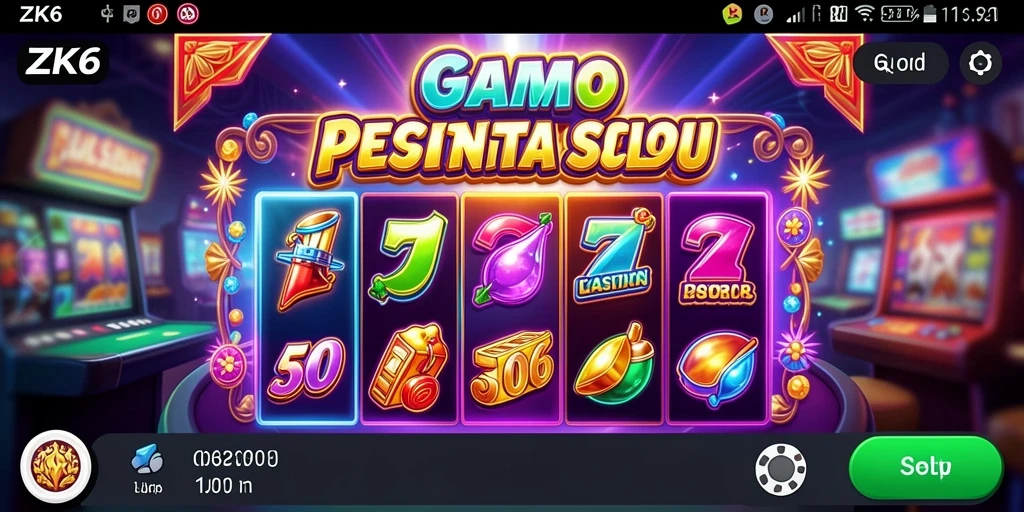 Tampilan menarik dari gameplay ZK6 yang seru dan mengasyikkan.
