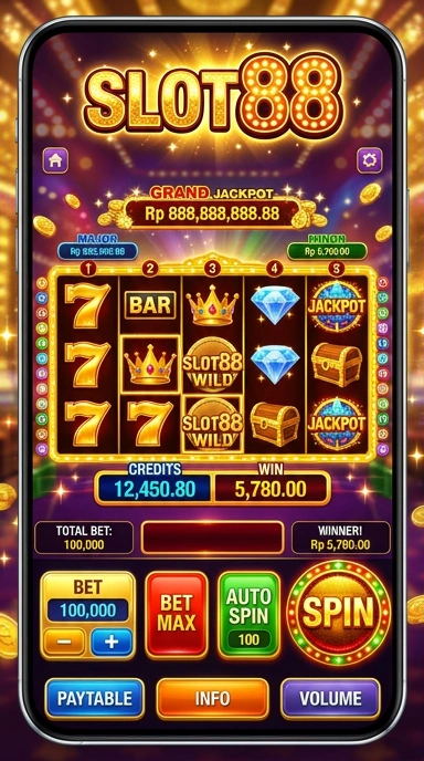 Pengaturan profil pengguna di aplikasi slot88.